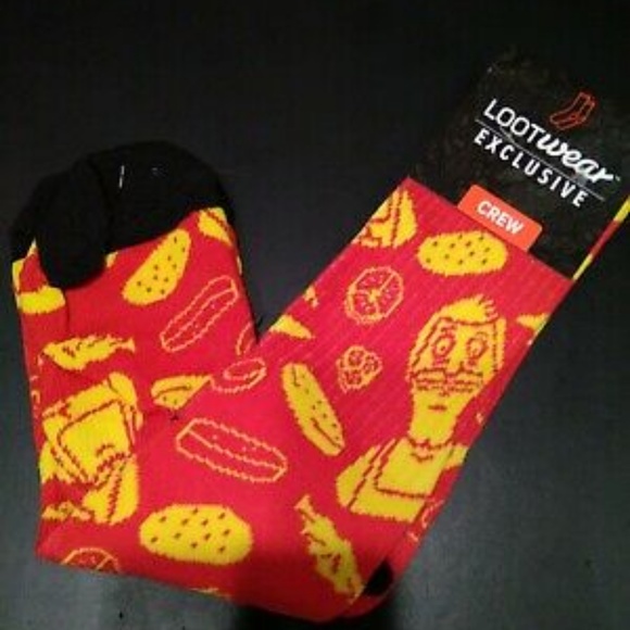 Loot Crate Other - New LootCrate Exclusive Bob's Burgers Socks